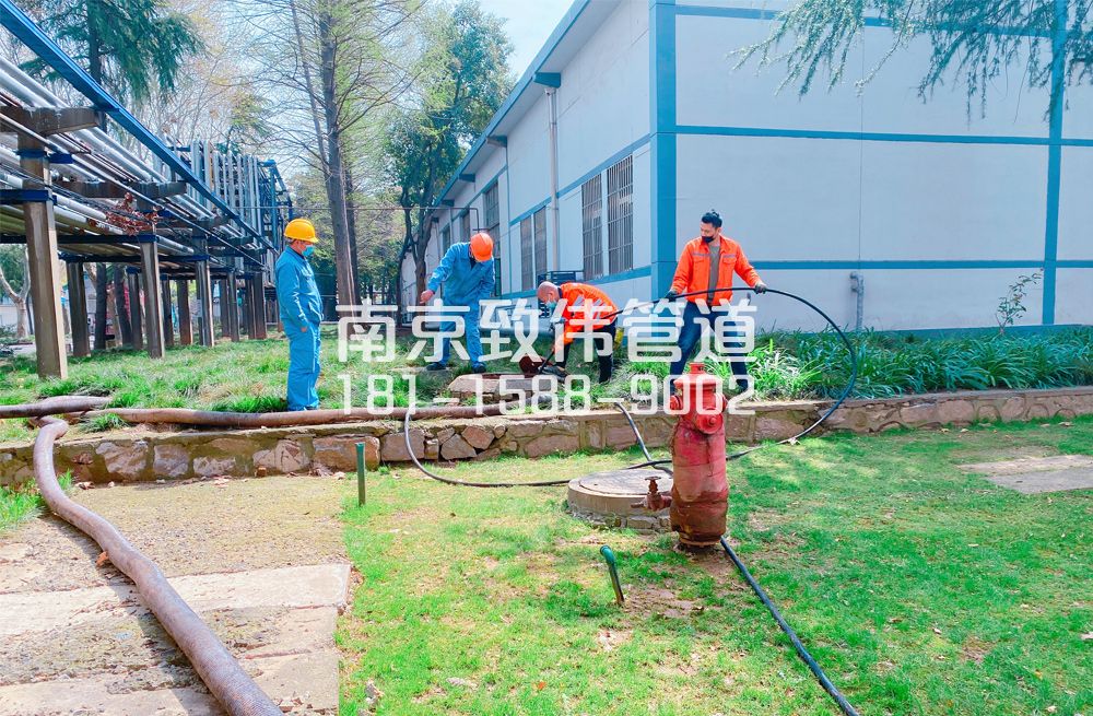 360太平门石化工厂管道清洗